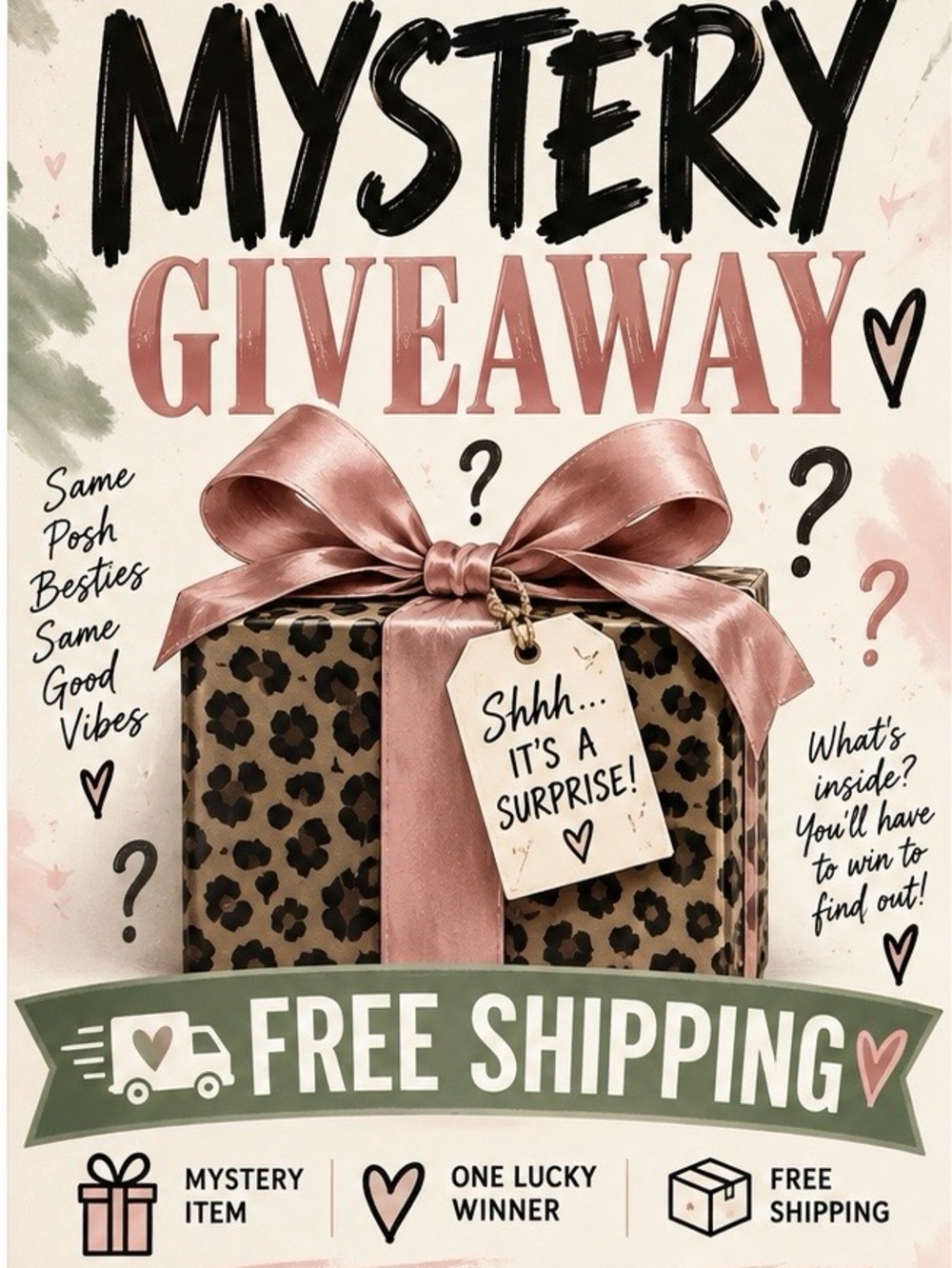 Mystery Giveaway Free Shipping